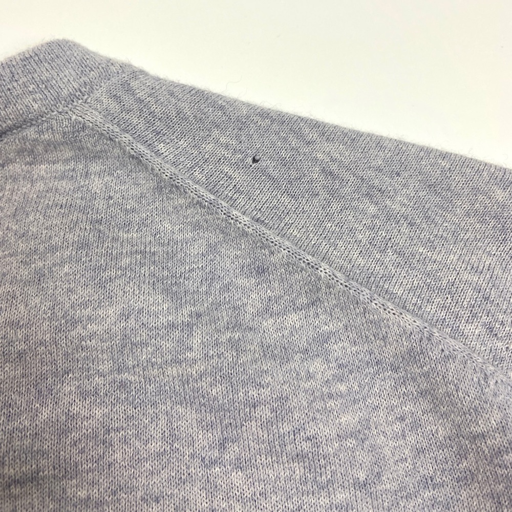 Club Monaco Knit Short Sleeve Top in Light Purple-Grey - Picture 5 of 5